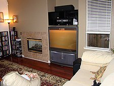 Just a few more things to put back.