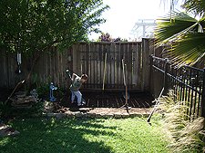 Hunter where the new climber will be.