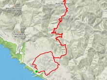 Pole Mountain trail