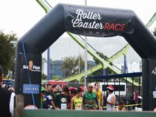 Roller Coaster Race 10K at Six Flags Discovery Kingdom