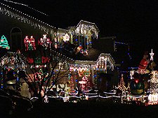 more Christmas decorations