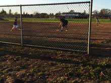 baseball practice
