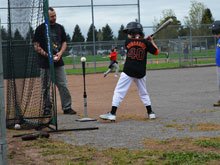 baseball practice