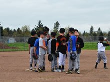 baseball practice