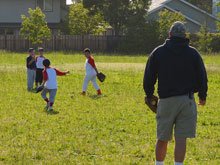 baseball practice