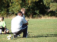 Hunter & coach Navarro