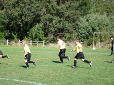 Hunter's first game.