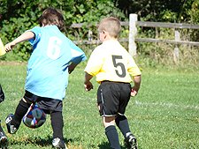 Hunter's first game.