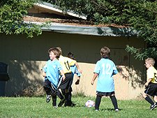 Hunter's first game.