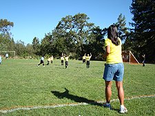 Hunter's first game.