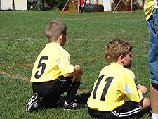 Hunter's first game.