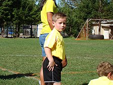 Hunter's first game.