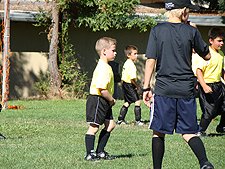 Hunter's first game.