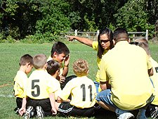 Hunter's first game.
