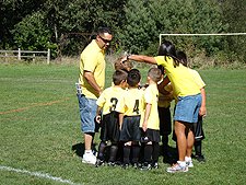 Hunter's first game.