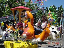 Heidi & Hunter on a dog ride