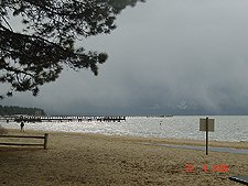 An overcast day at the lake...