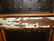 Everything is made from reused wood, etc.