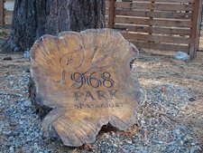 parking lot sign