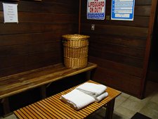 sauna room