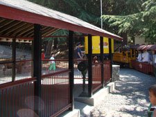 Stop on the train ride.