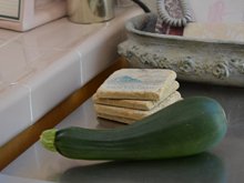 One of many zuccini we've enjoyed this summer!