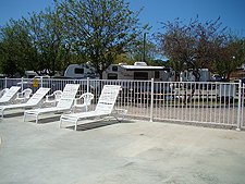 water park area across from our site