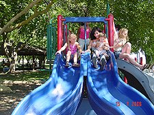 Yet another ride down the slide!
