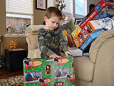 Hunter opening presents