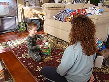 Hunter opening presents