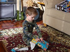 Hunter opening presents