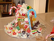 Hunter's graham cracker house